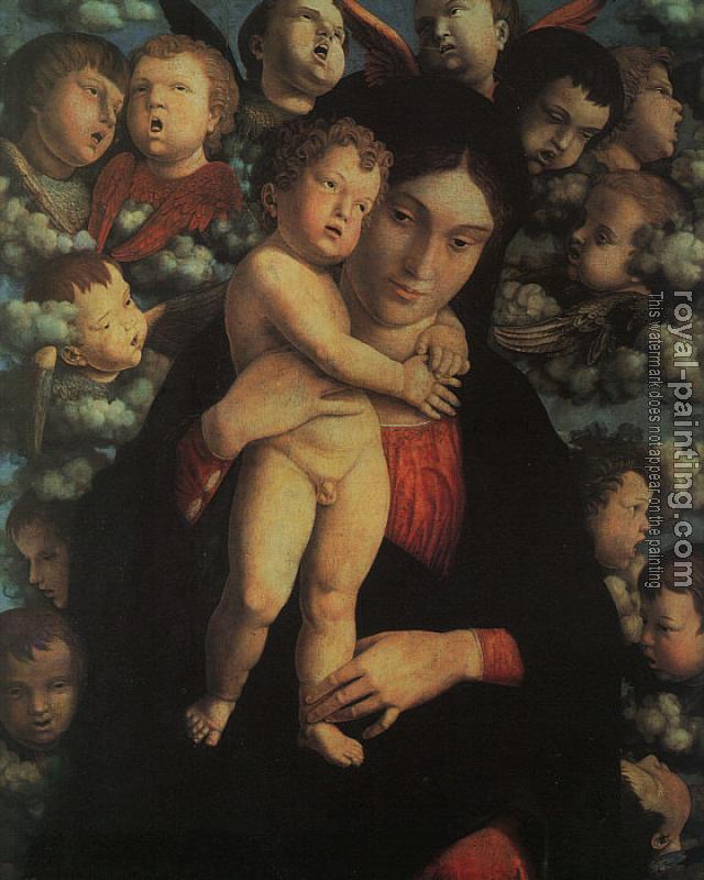 Andrea Mantegna : Madonna and Child with Cherubs